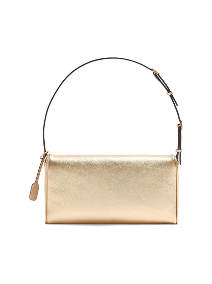 Valentino Garavani DeVain Small Shoulder Bag in Laminated Nappa Leather
