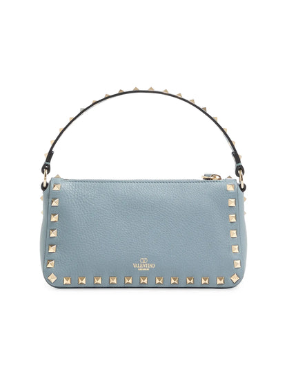 Valentino Garavani Small Rockstud Grainy Calfskin Crossbody Bag