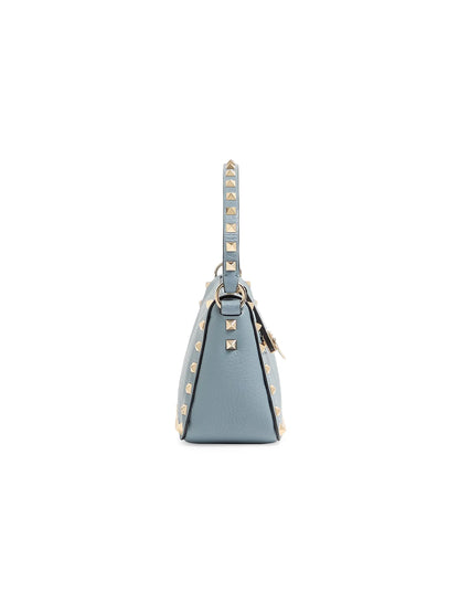 Valentino Garavani Small Rockstud Grainy Calfskin Crossbody Bag