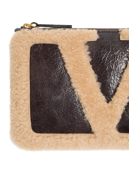 Valentino Garavani Viva Superstar Sheepskin Pouch