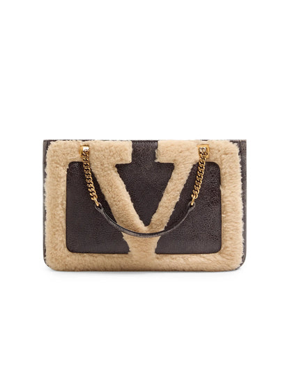 Valentino Garavani Viva Superstar Small Sheepskin Shopping Bag