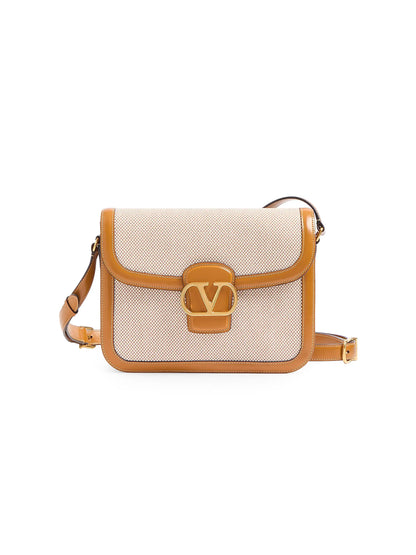 Valentino Garavani 9 to 5 Canvas Shoulder Bag