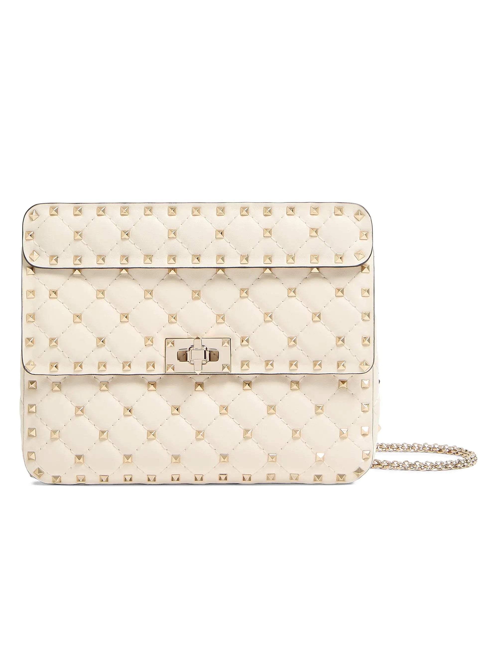 Valentino Garavani Medium Nappa Rockstud Spike Shoulder Bag