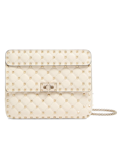Valentino Garavani Medium Nappa Rockstud Spike Shoulder Bag
