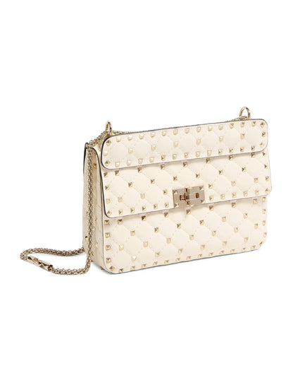 Valentino Garavani Medium Nappa Rockstud Spike Shoulder Bag