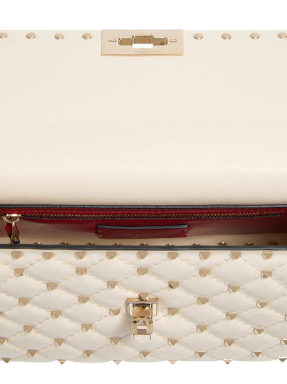 Valentino Garavani Medium Nappa Rockstud Spike Shoulder Bag