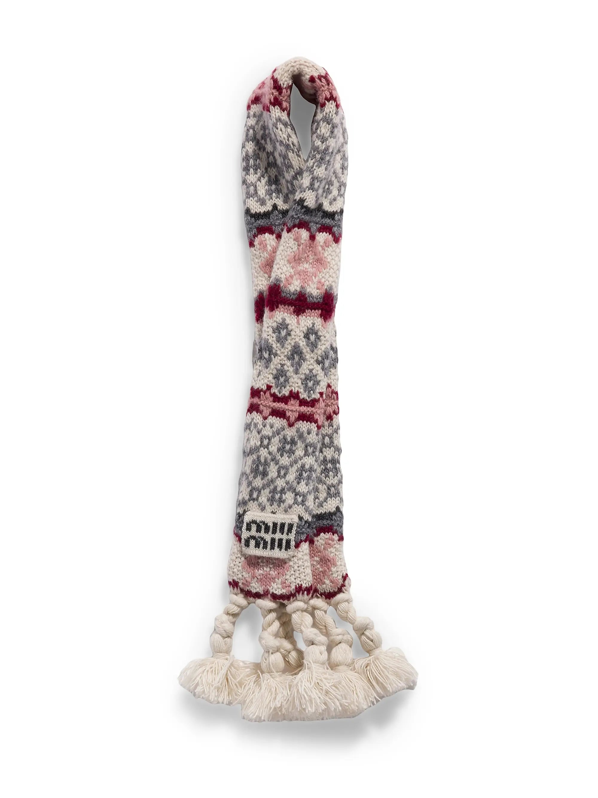 Miu Miu Wool and Cashmere Trick Charm