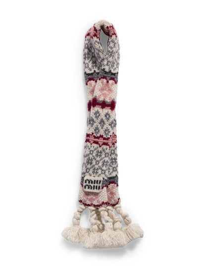 Miu Miu Wool and Cashmere Trick Charm