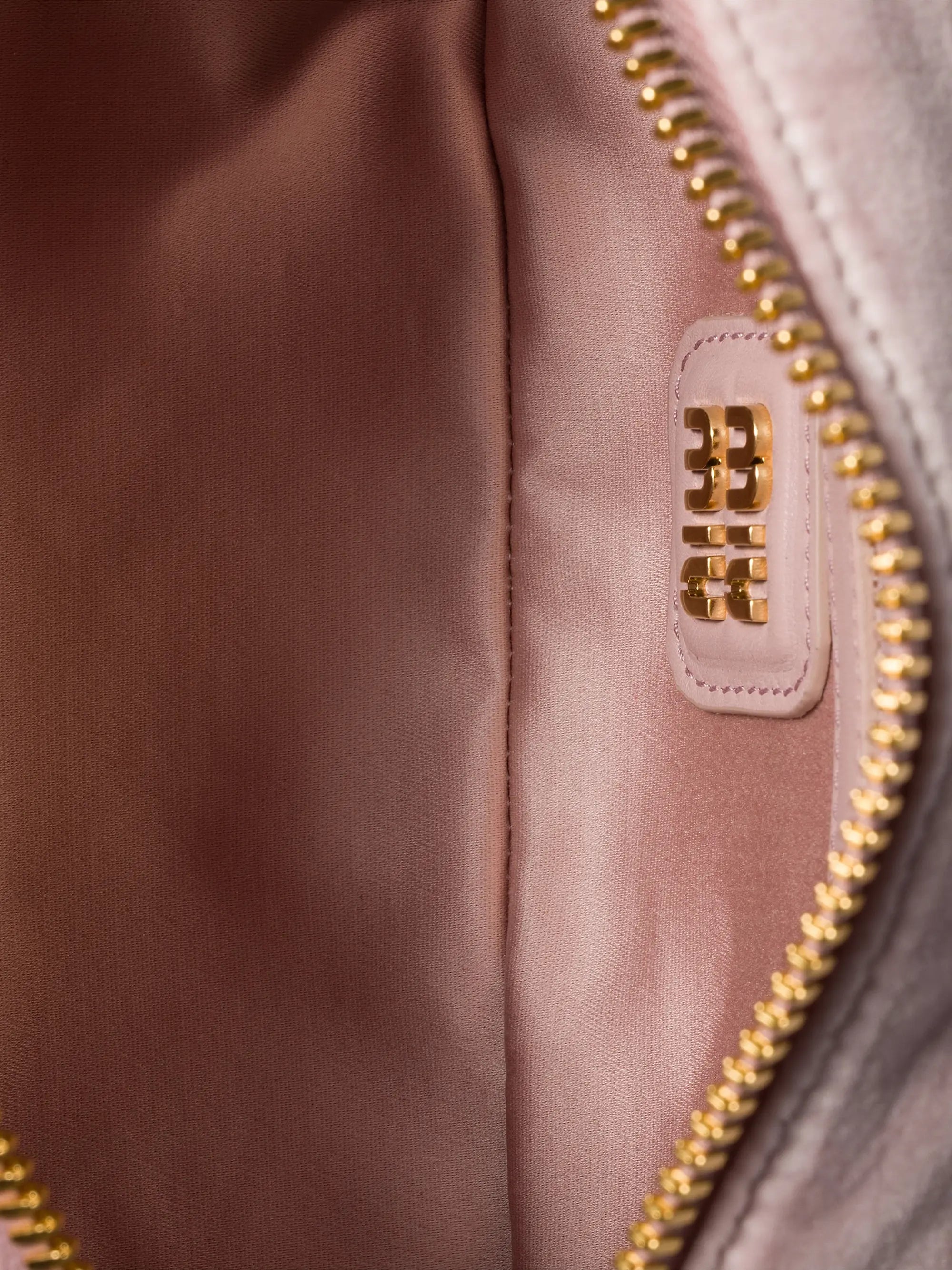 Miu Miu Arcadie Matelassé Velvet Top Handle Bag