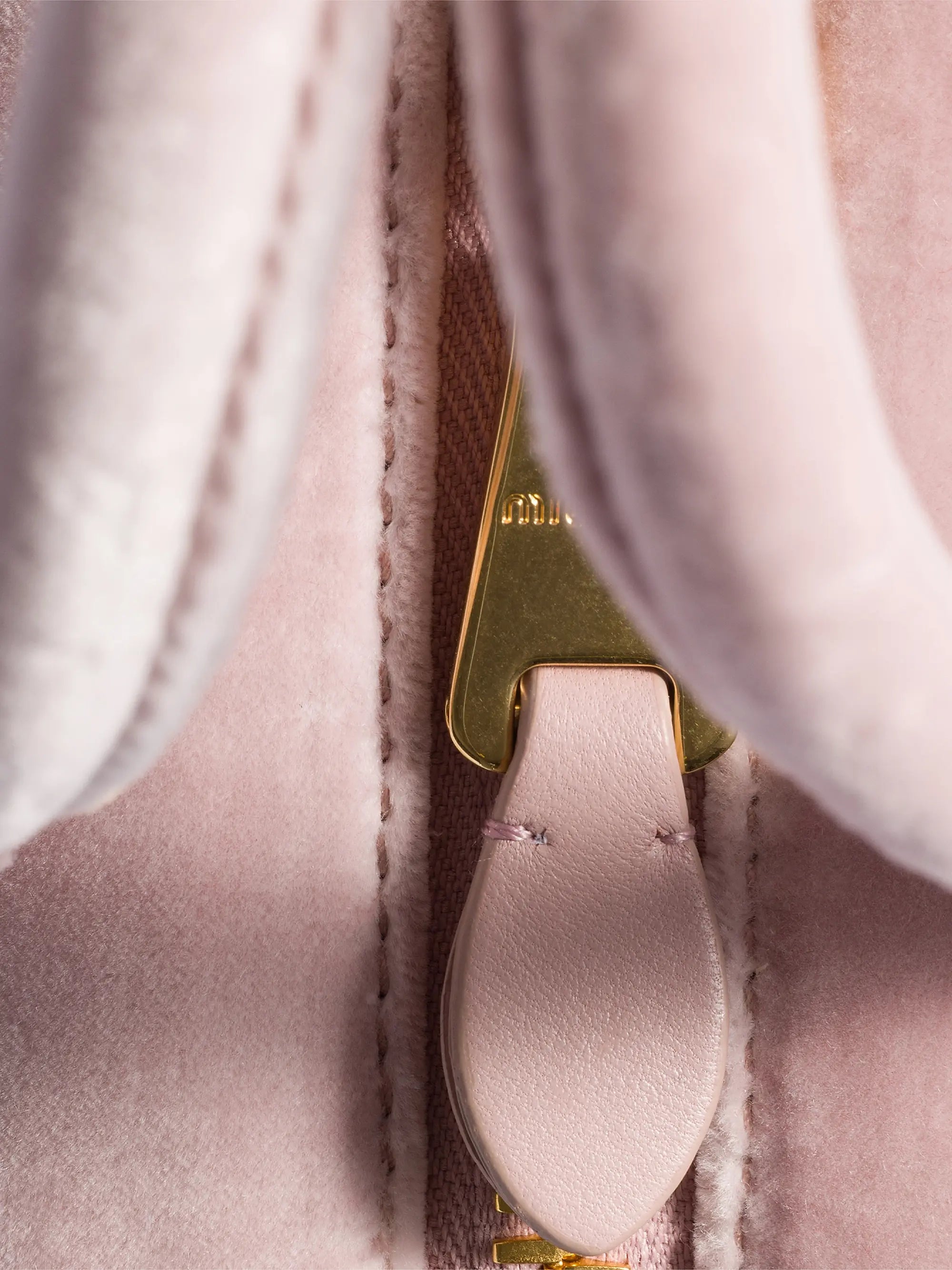 Miu Miu Arcadie Matelassé Velvet Top Handle Bag
