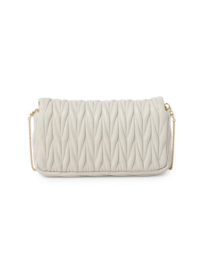 Miu Miu Matelassé Nappa Leather Mini Shoulder Bag
