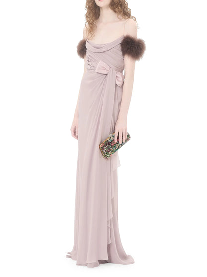 Valentino Garavani Carry Secrets Minaudiere Clutch with Apres L'hiver Rhinestone Motif