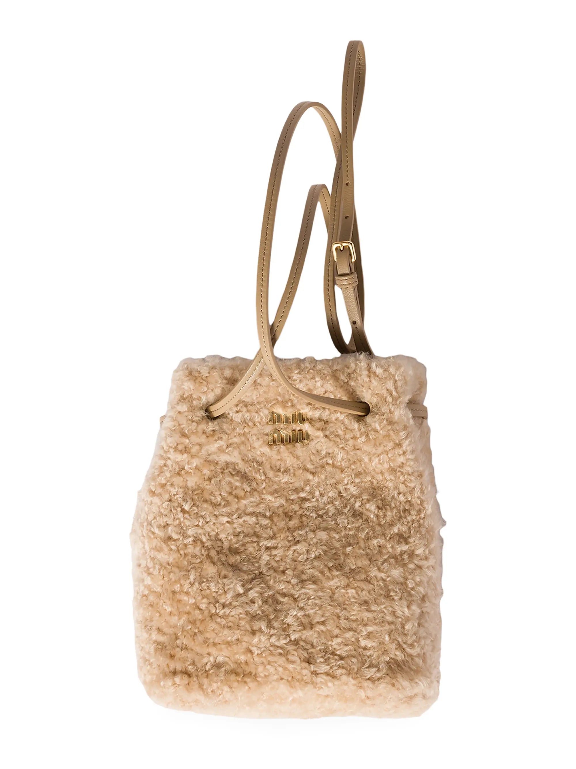 Miu Miu Shearling Pouch
