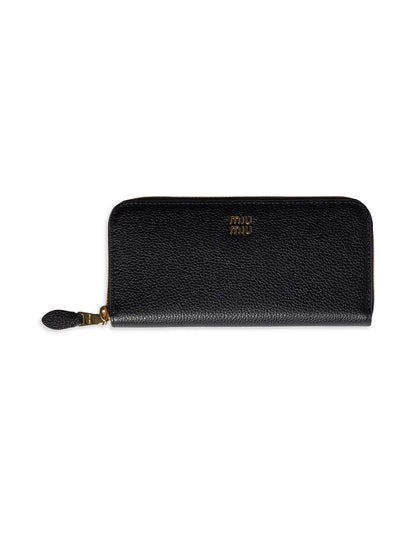 Miu Miu Large Leather Wallet