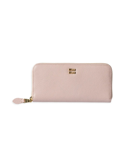 Miu Miu Large Leather Wallet
