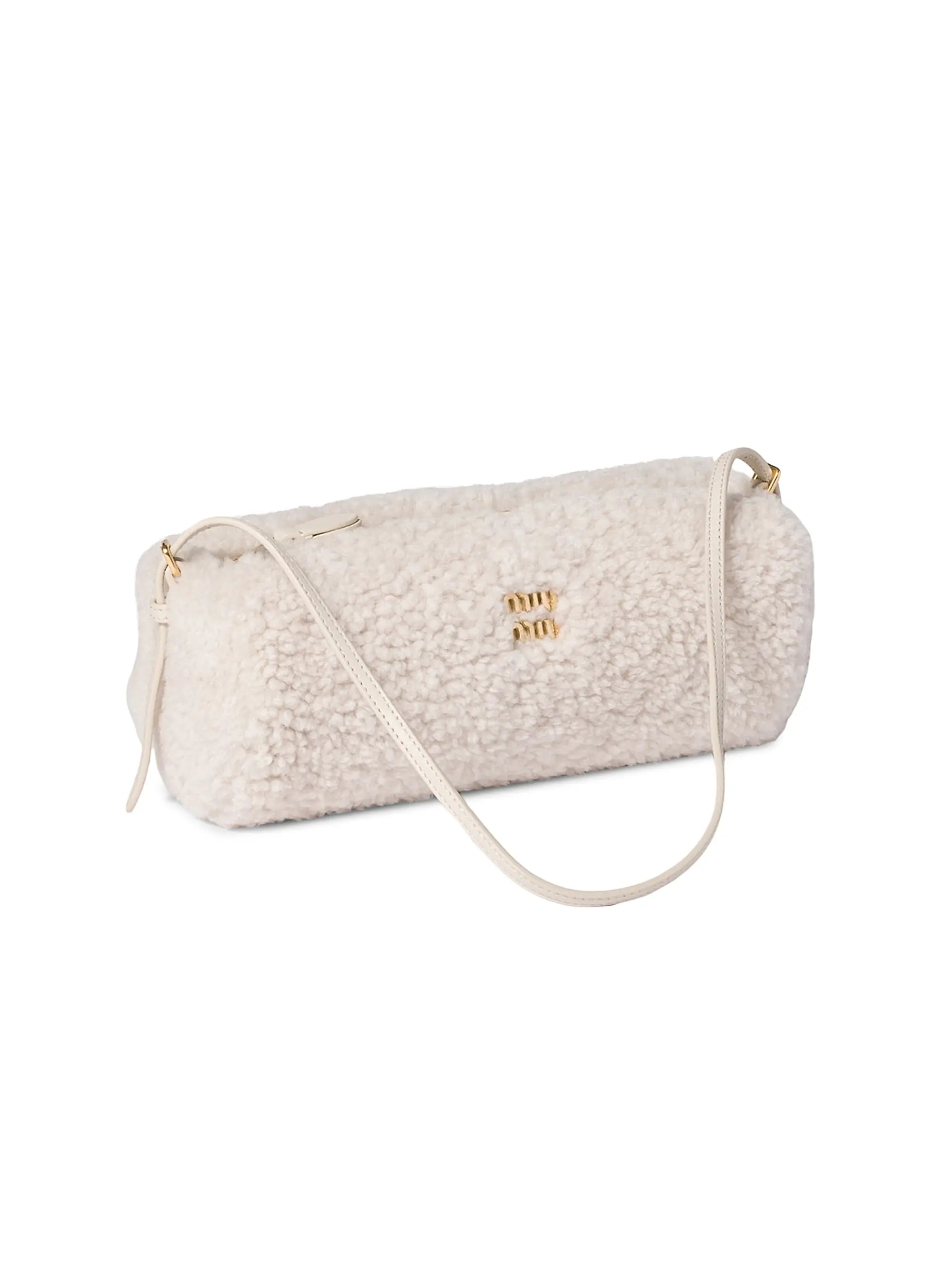 Miu Miu Shearling Pouch