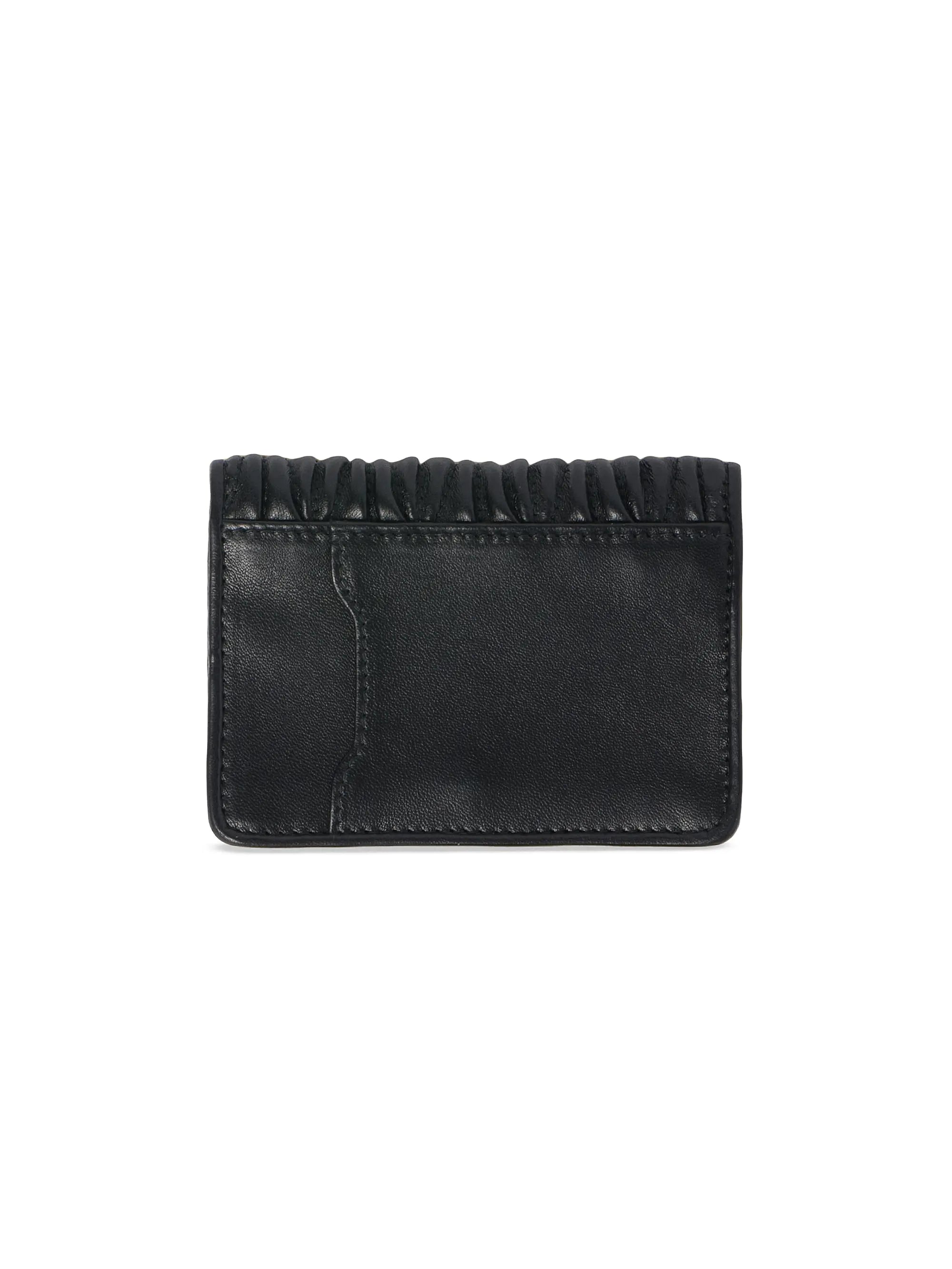 Miu Miu Matelassé Nappa Leather Card Holder