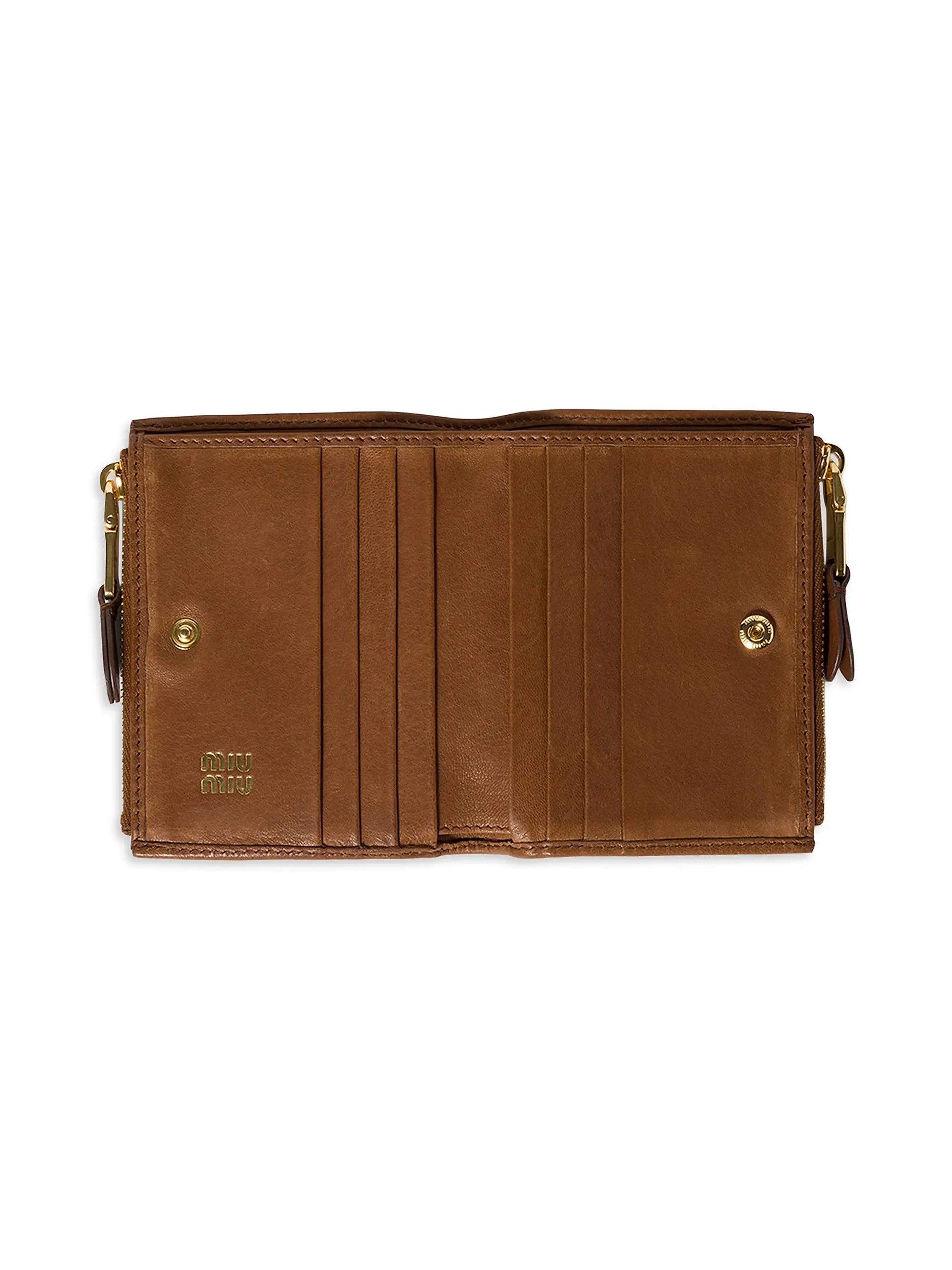 Miu Miu Small Nappa Leather Wallet