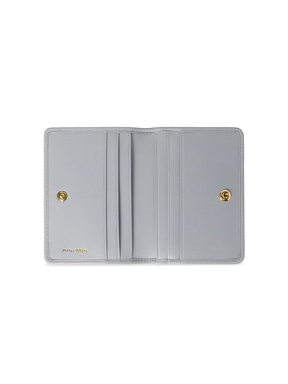 Miu Miu Matelassé Nappa Leather Card Holder