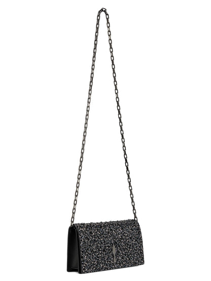 Christian Louboutin Bettina Strass and Pearls Clutch