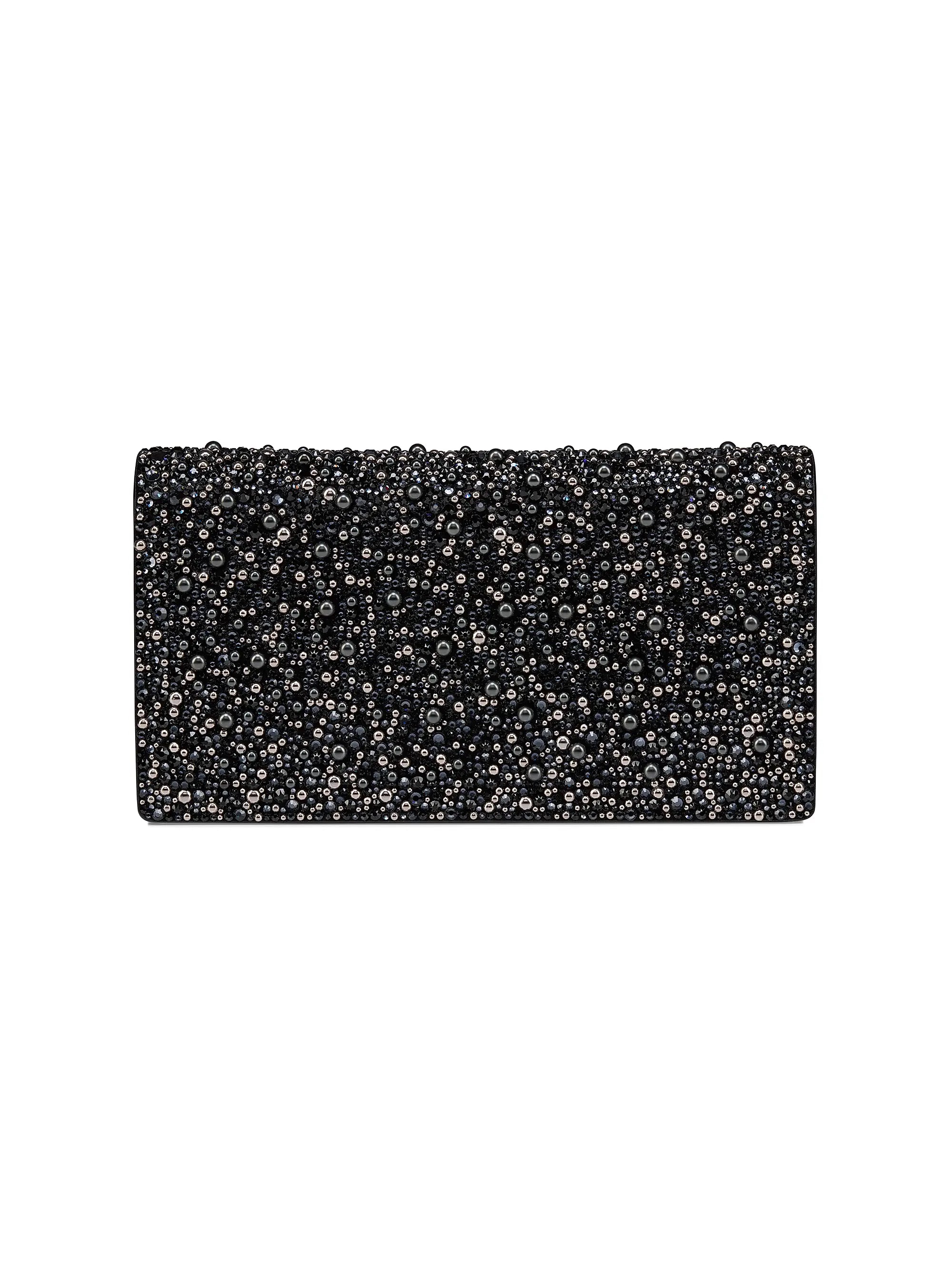 Christian Louboutin Bettina Strass and Pearls Clutch