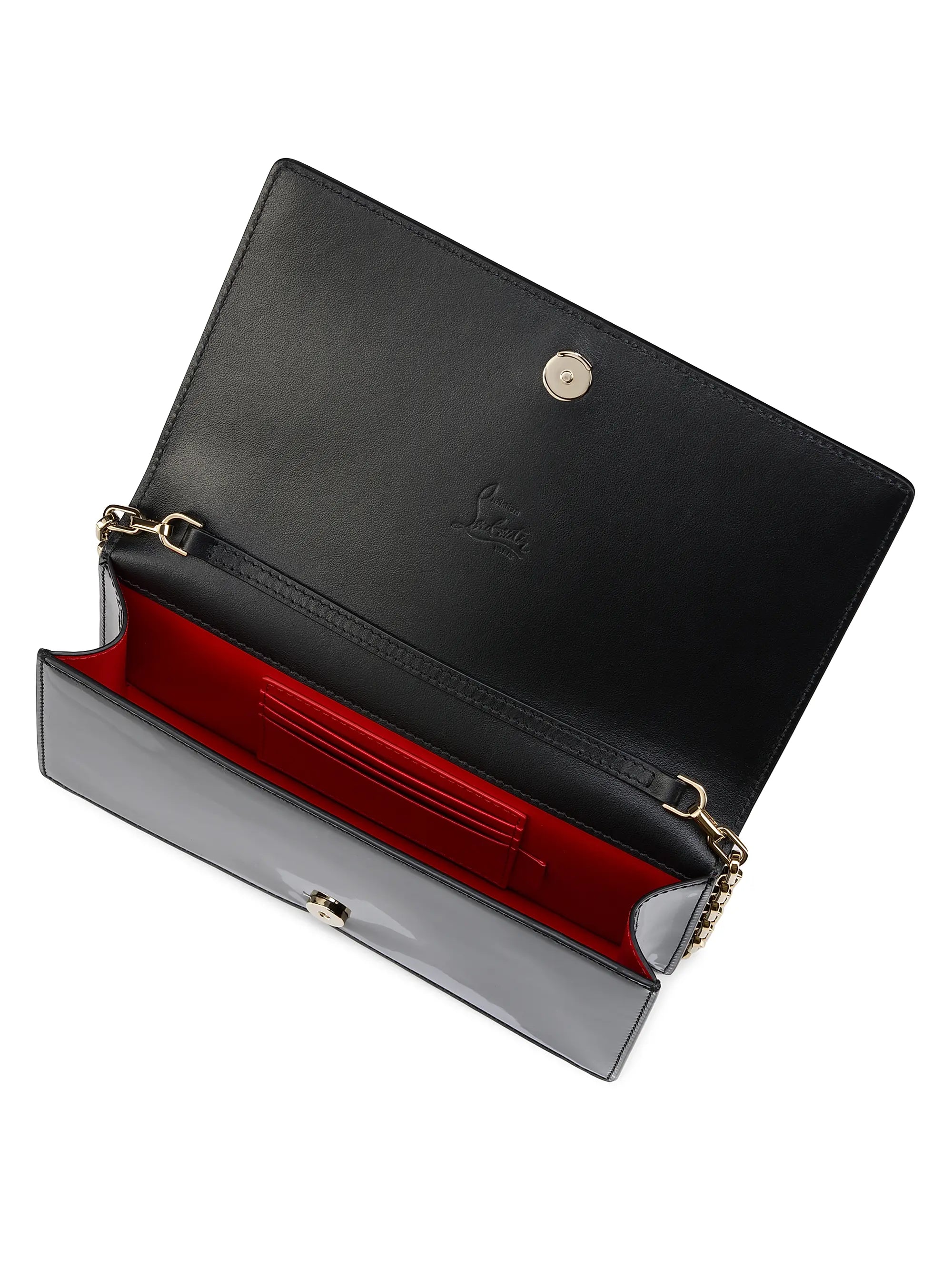 Christian Louboutin Bettina Patent Leather Clutch