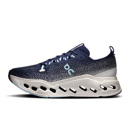 On Cloudsurfer Max Wide Midnight Ivory
