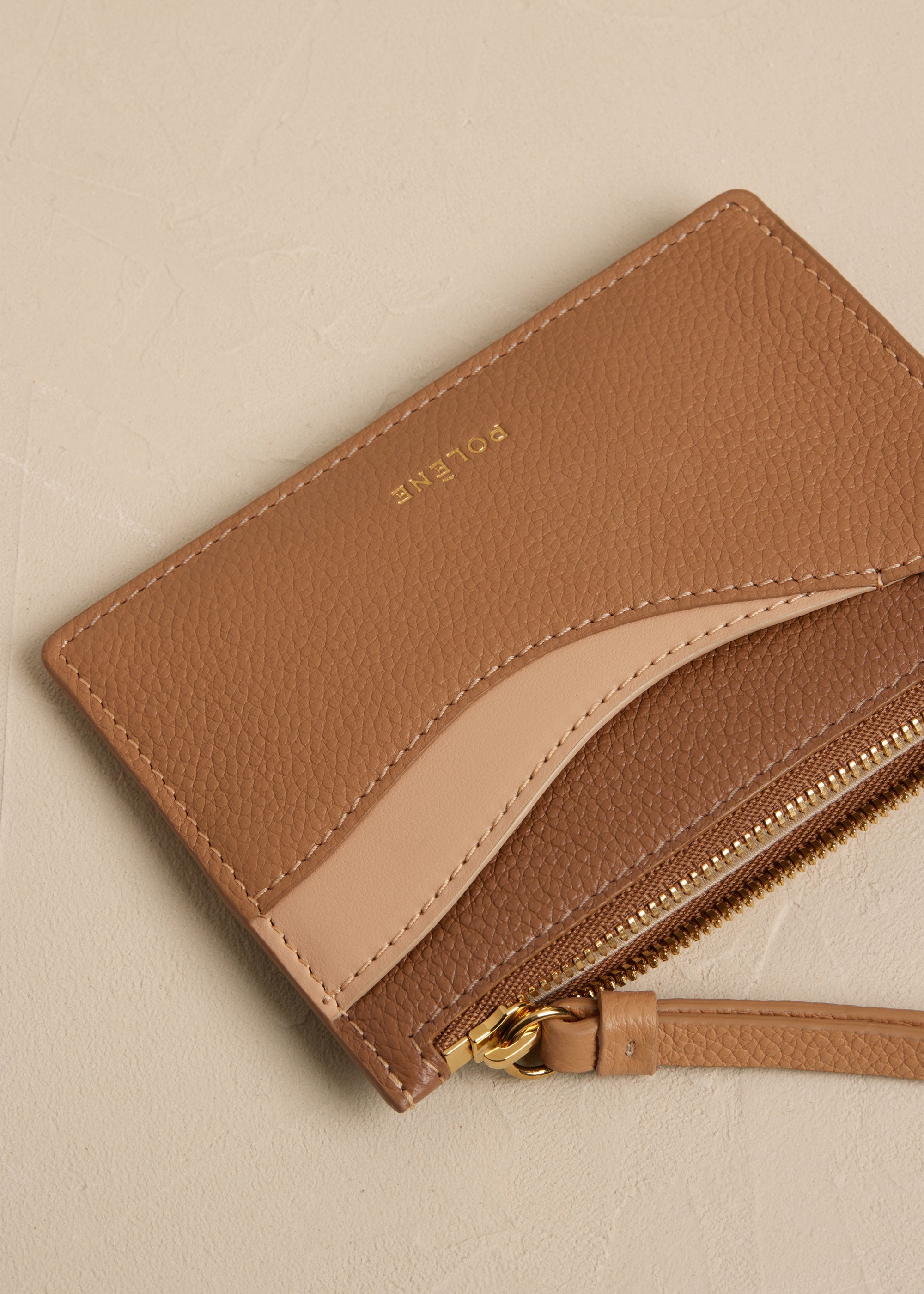 Polene Pouch Sierra Mini Trio Camel