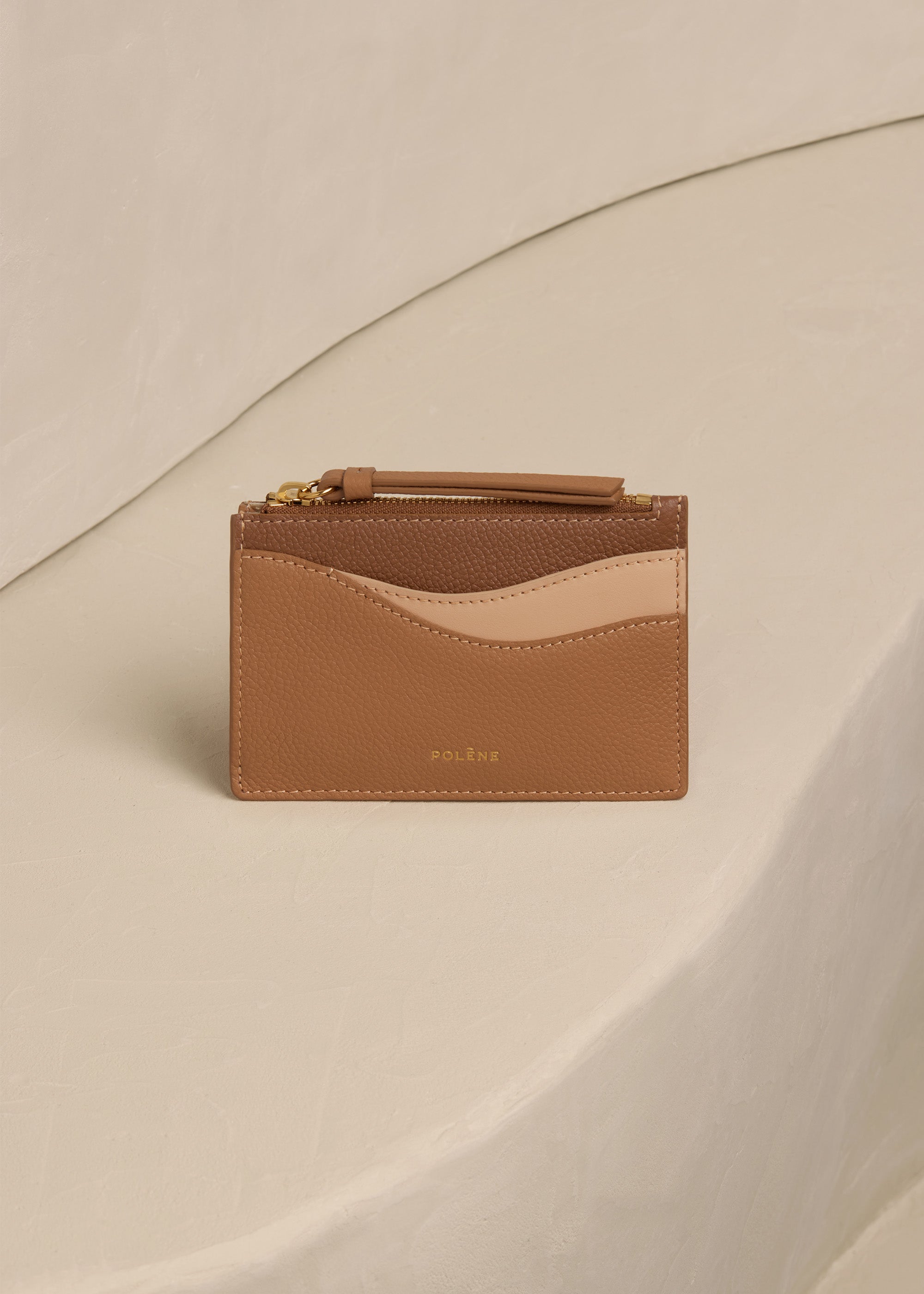 Polene Pouch Sierra Mini Trio Camel