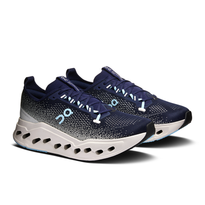 On Cloudsurfer Max Wide Midnight Ivory
