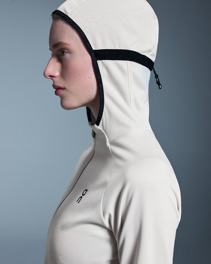 On Climate Zip Hoodie Silver (Women'S)