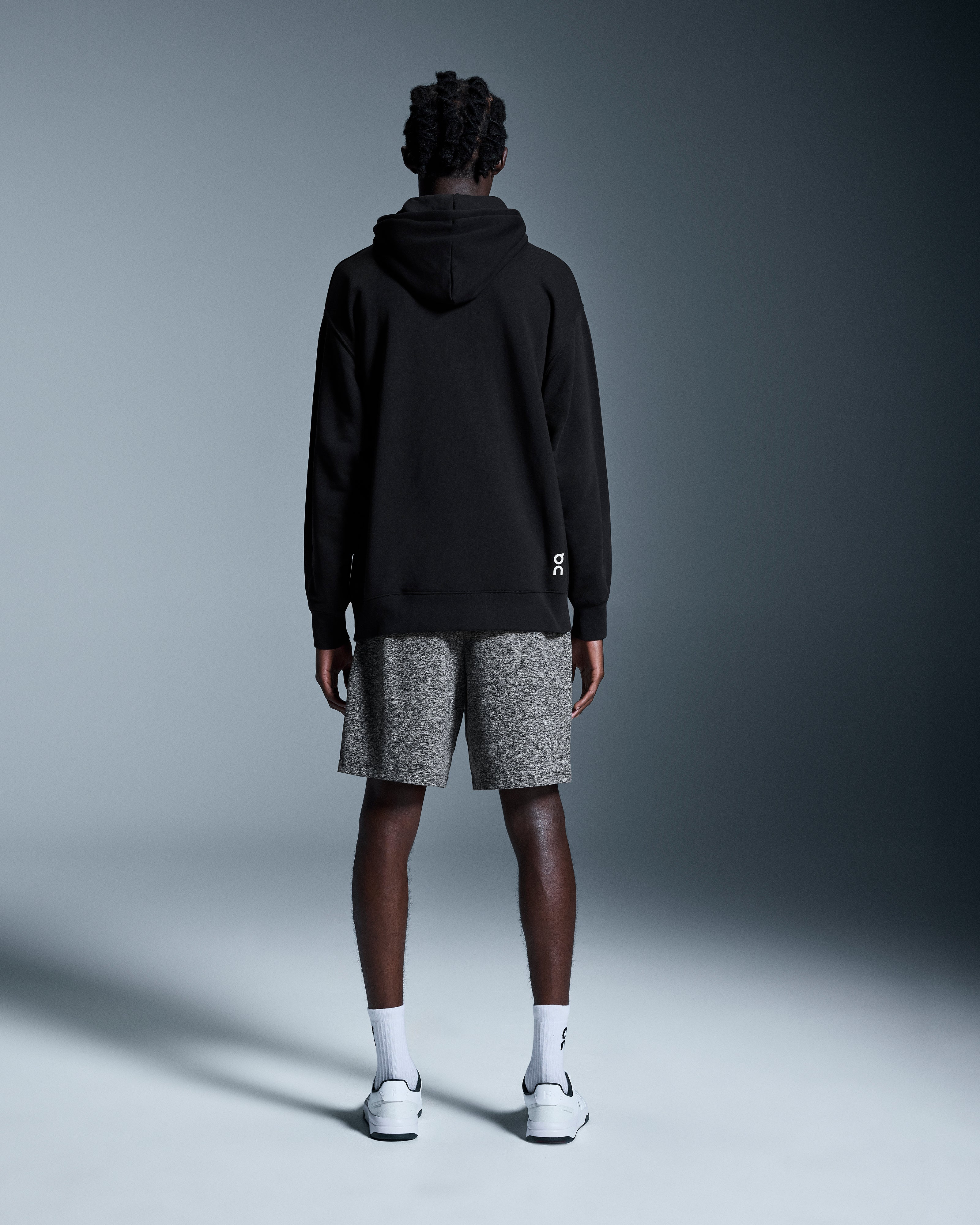 On Courtside Shorts Graphite