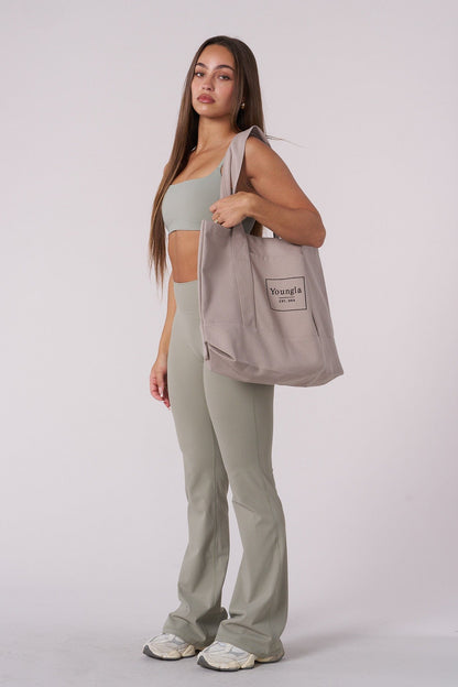 YoungLA W611 Harvest Tote Bag Black