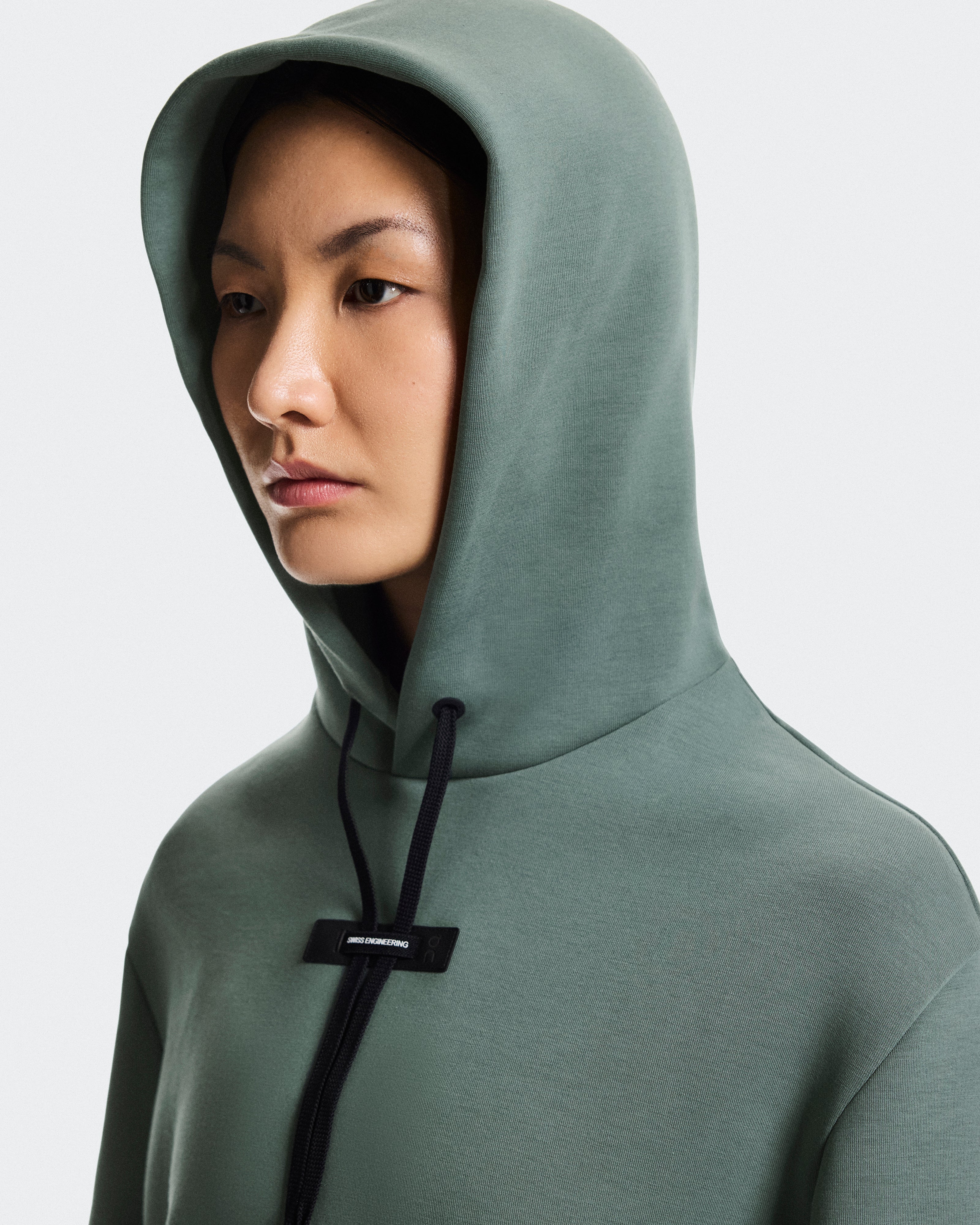 On Focus Tech Hoodie Olive (Women's)