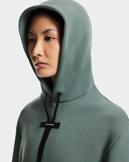 On Focus Tech Hoodie Olive (Women's)