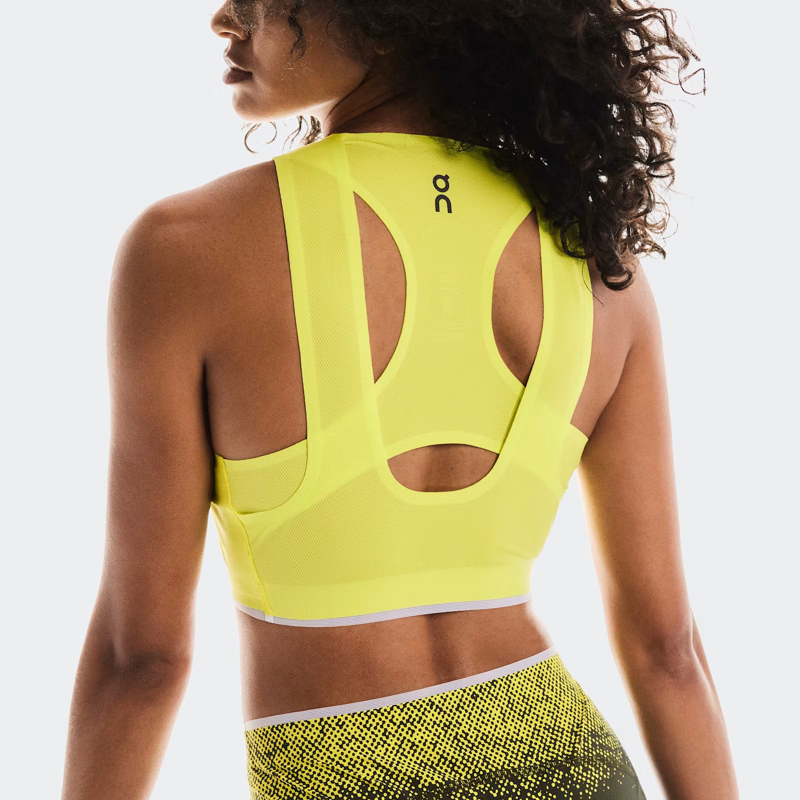 On Race Crop Lime (Women'S)