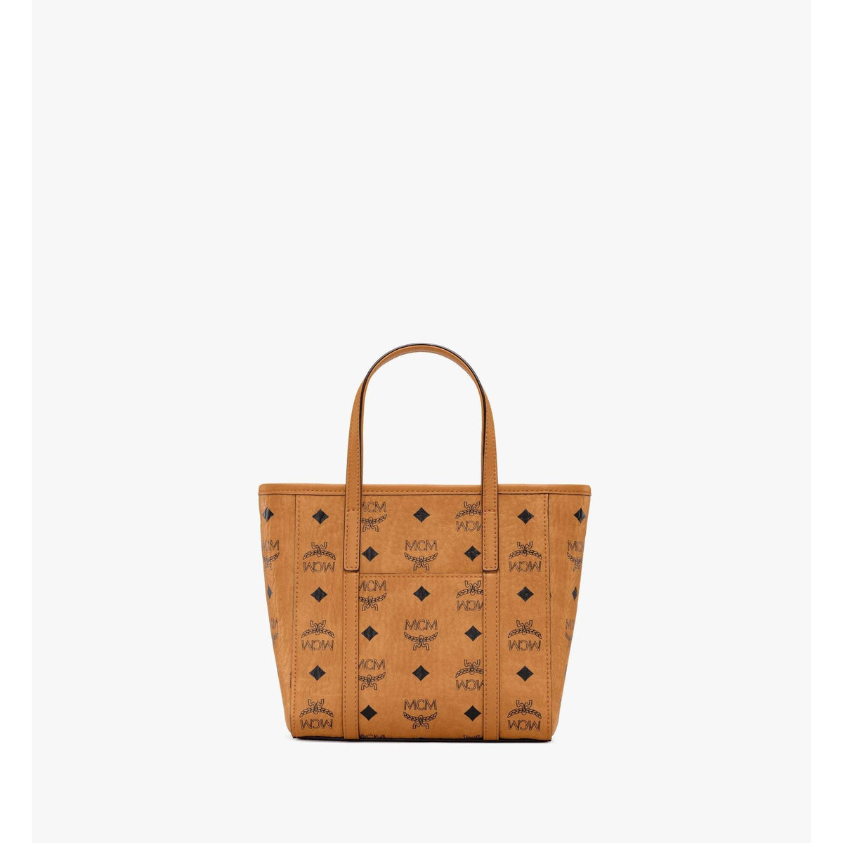 MCM Mini Toni Top-Zip Shopper in Visetos
