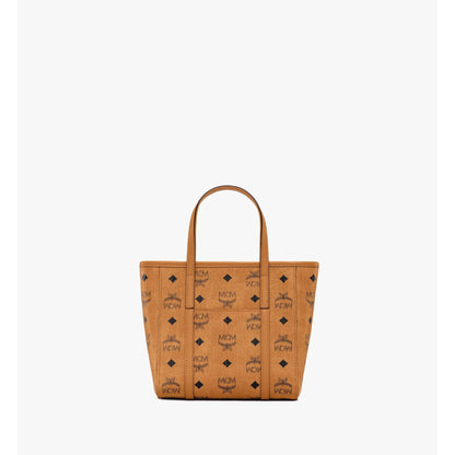 MCM Mini Toni Top-Zip Shopper in Visetos