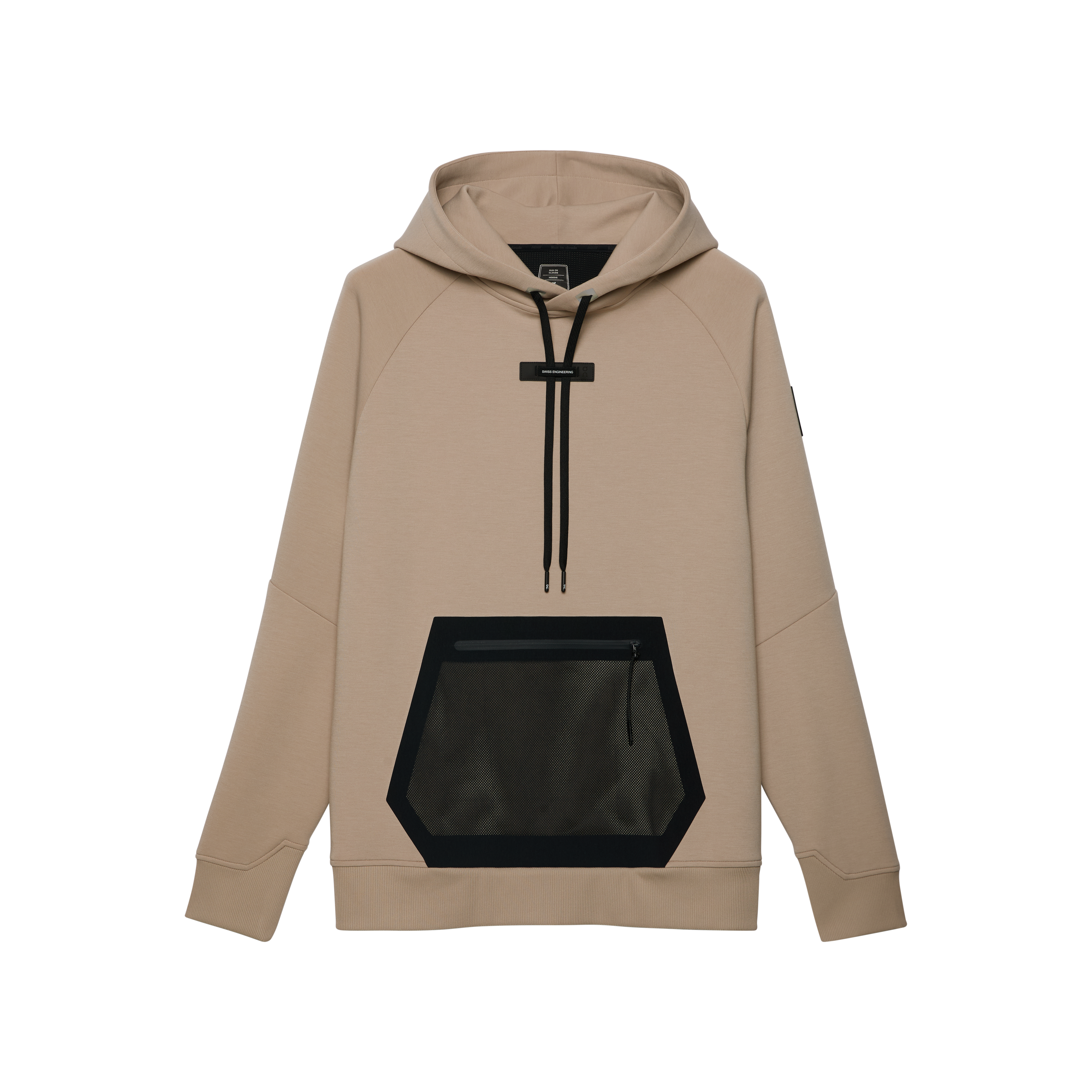 on hoodie Desert
