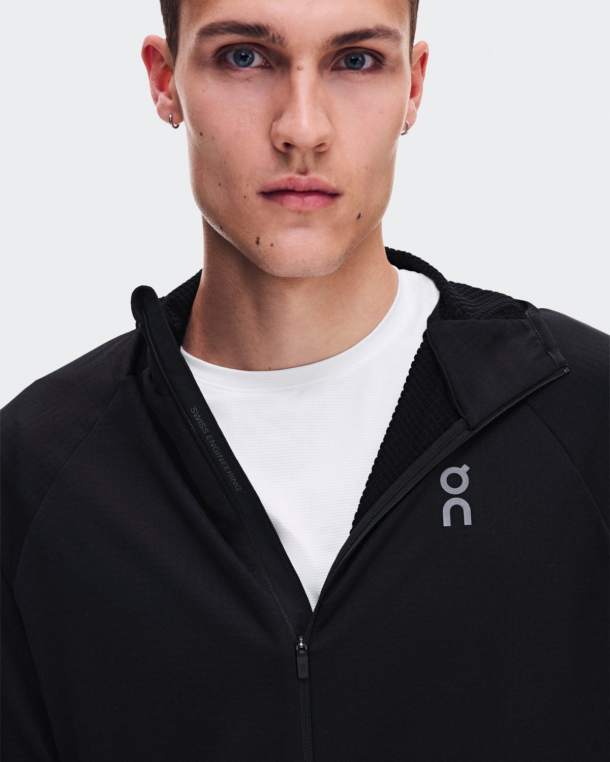 On Climate Zip Hoodie Black