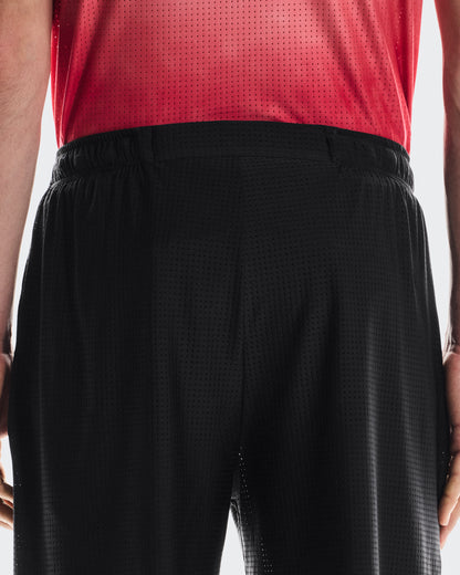 On Pace Mesh Shorts Black