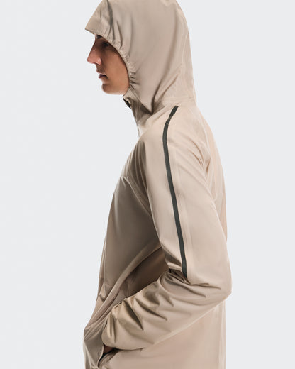 On Performance Jacket Waterproof Desert