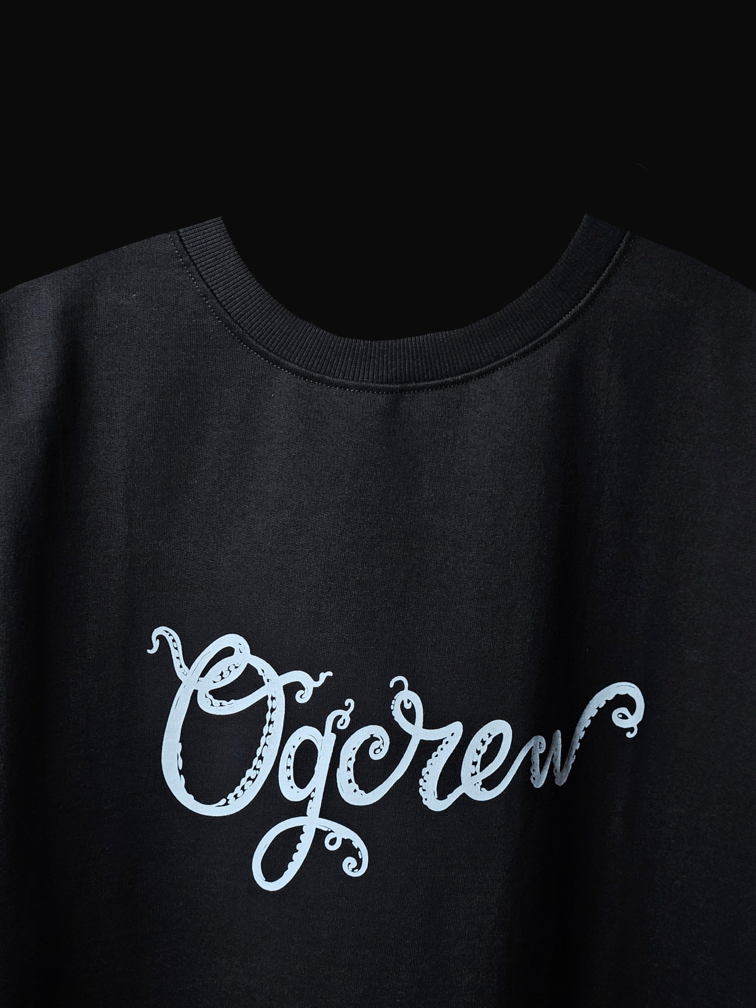 BLACK OCTOPUS X SHARK T-SHIRT
