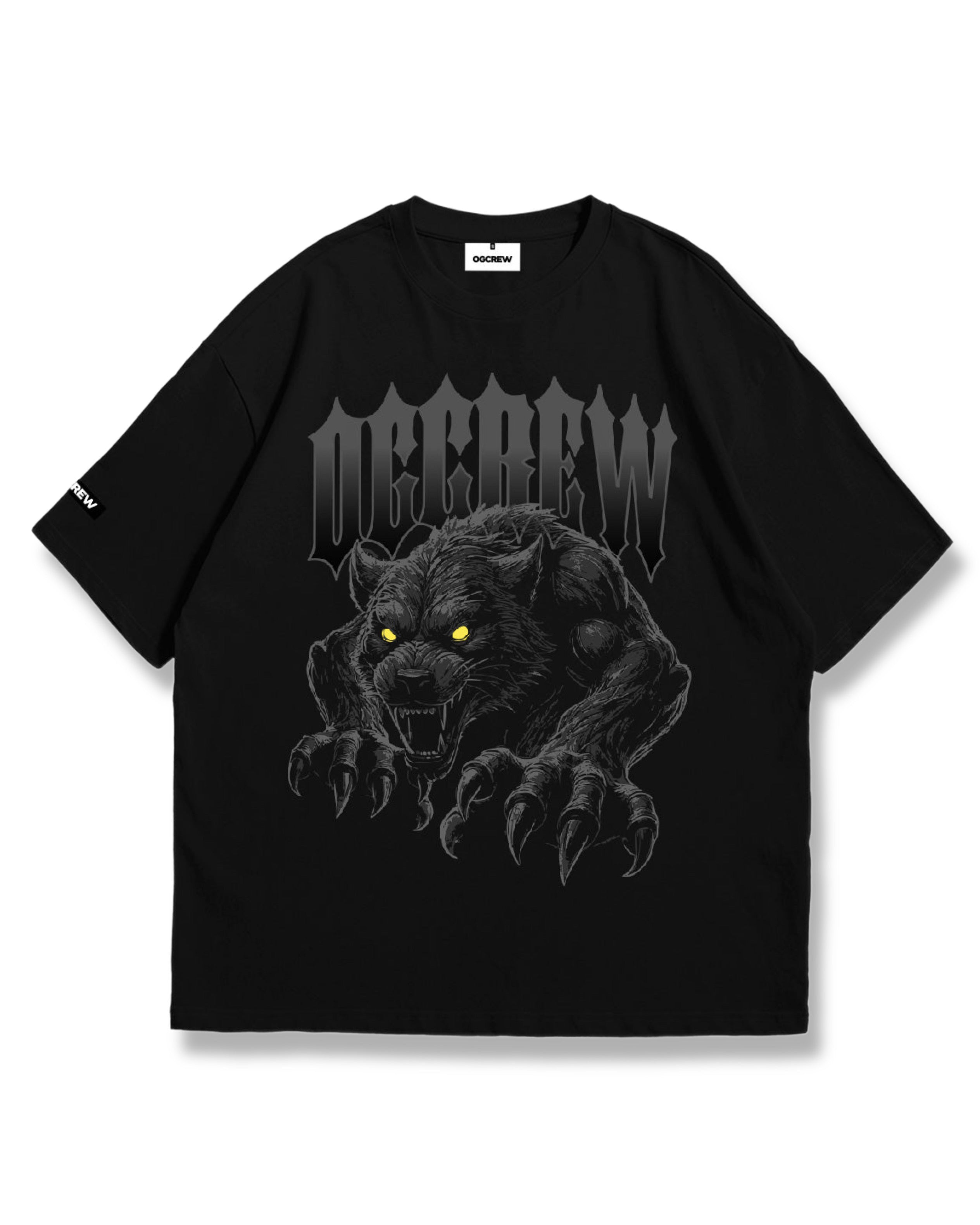BLACK WOLF T-SHIRT