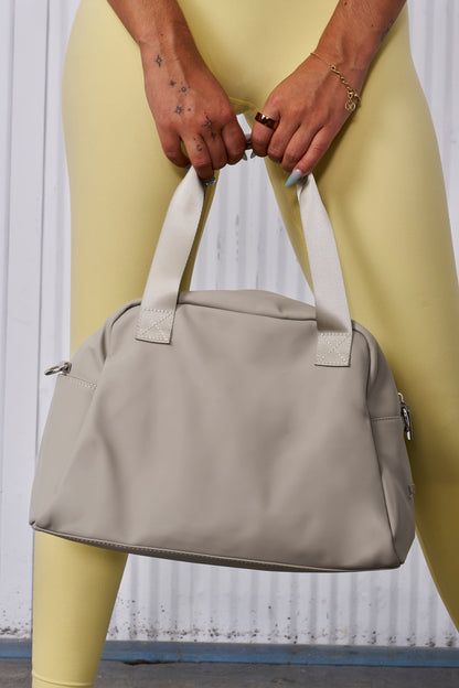 YoungLA W613 Sleek Mini Duffle Cream