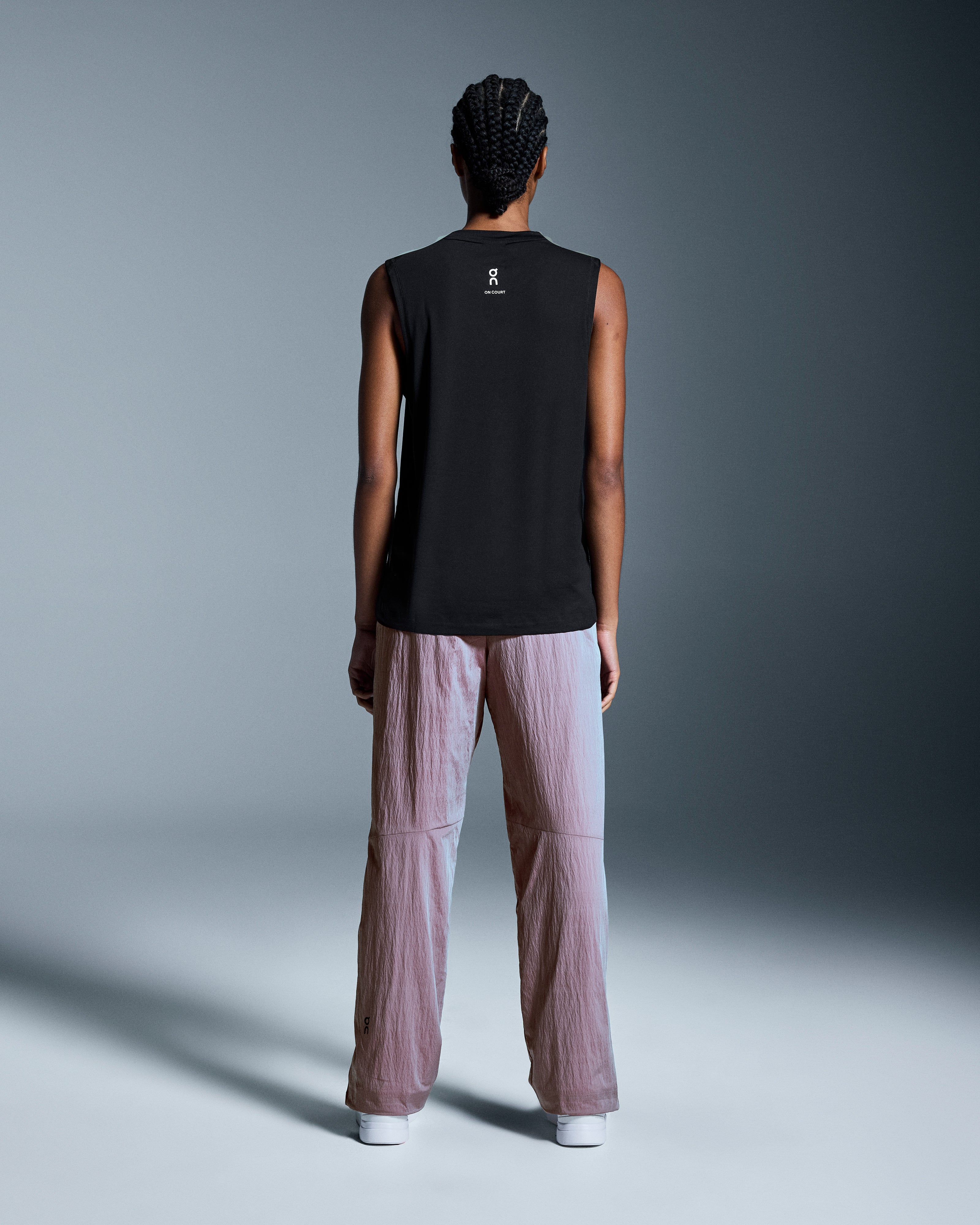 On Courtside Tank Black (Women'S)