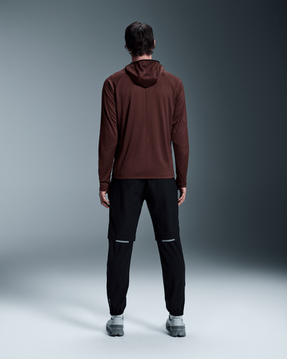 on climate zip hoodie Mulberry