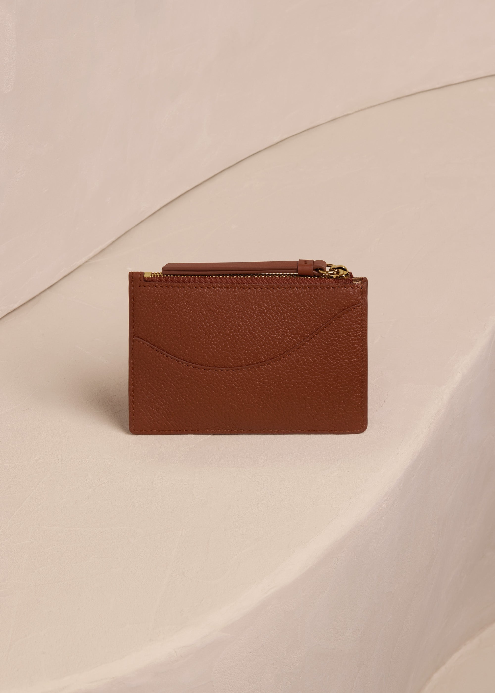 Polene Pouch Sierra Mini Duo Cognac