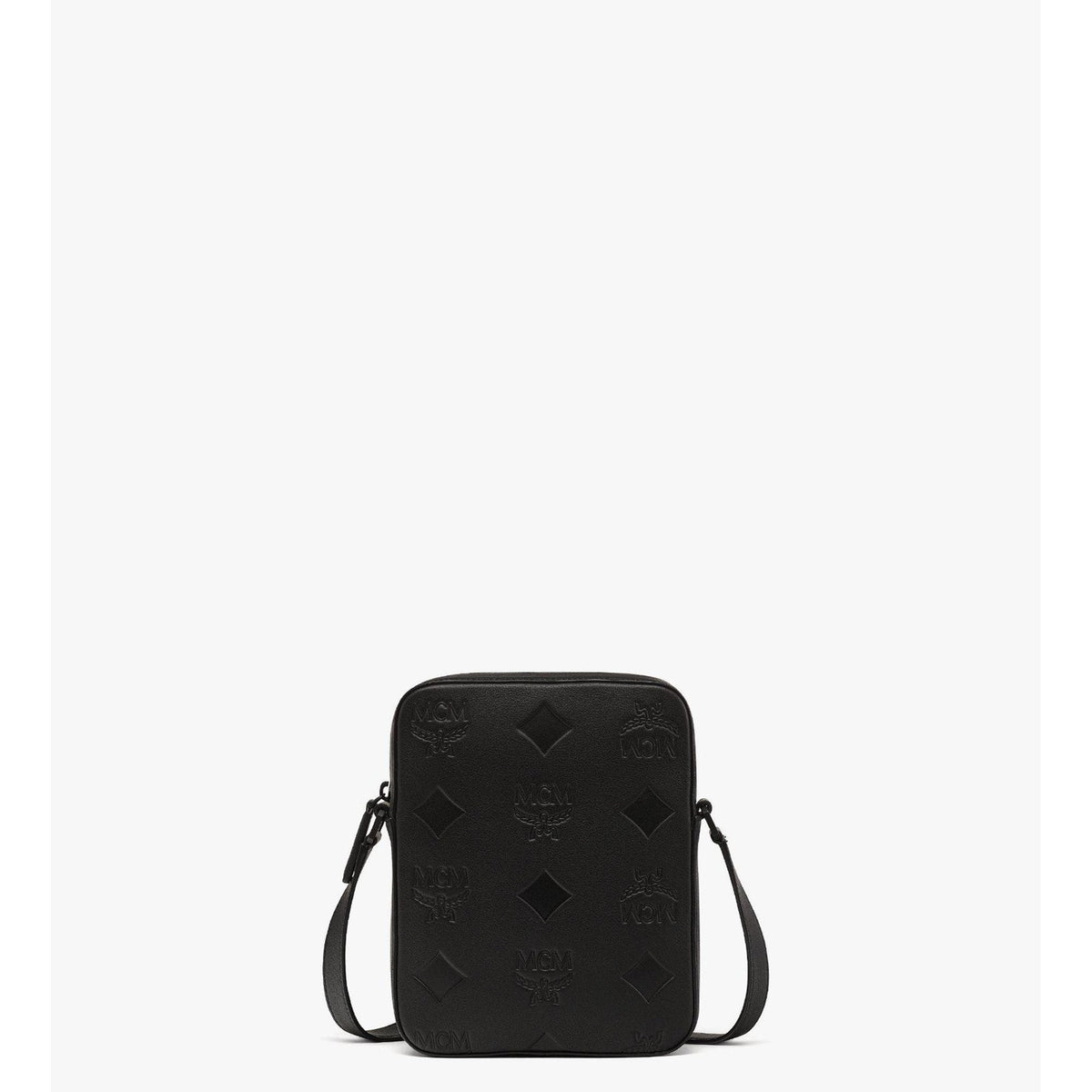 MCM Klassik Crossbody In Maxi Monogram Leather