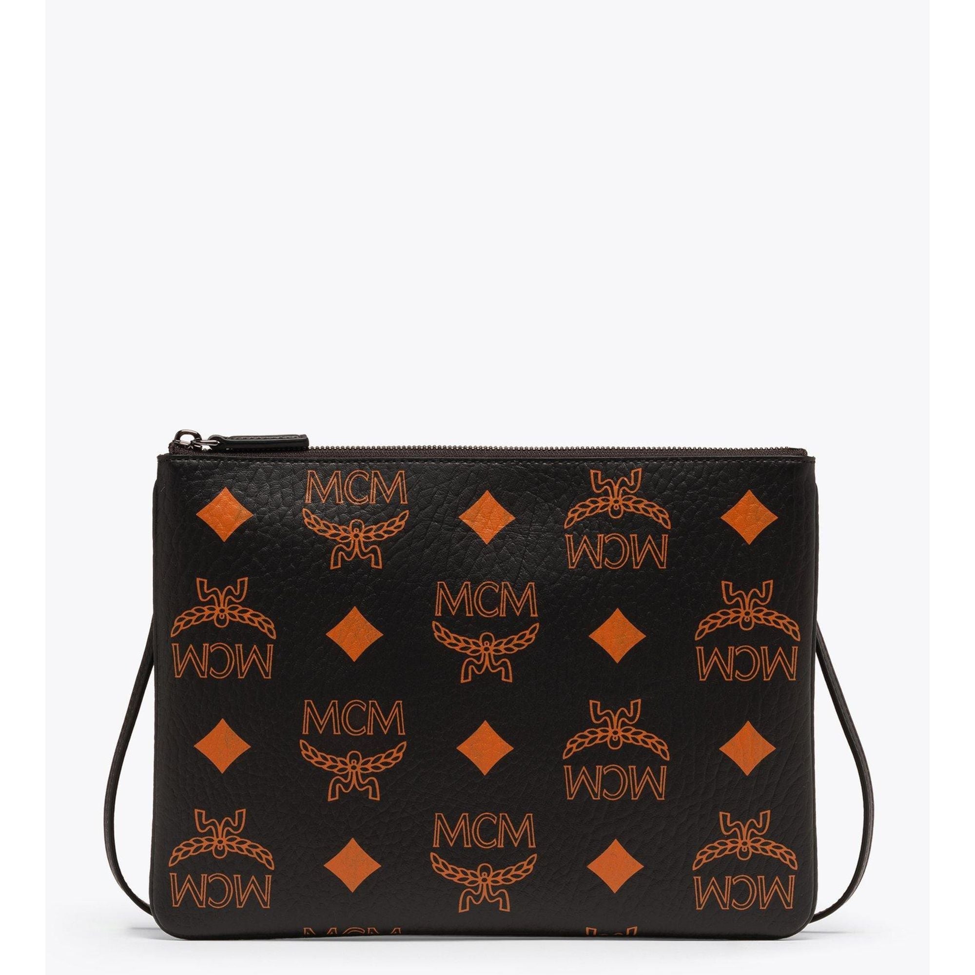 MCM Aren Crossbody Pouch In Maxi Monogram Visetos